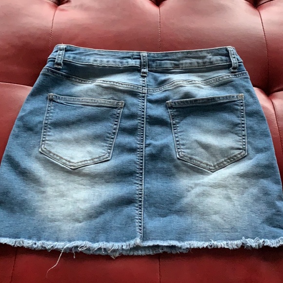 Altar’d State Jean Skirt - Picture 3 of 4